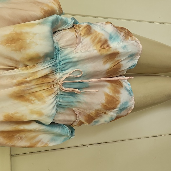 YOUNG FABULOUS  & BROKE ASHBY TIE DYE ROMPER XS - Picture 4 of 9
